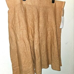Liz Claiborne Camel skirt Size 1X